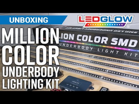 LEDGlow | Unboxing Our Million Color LED Car Underbody Lighting Kit