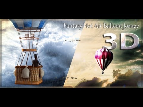 Hot Air Balloon 3d Wallpaper Video