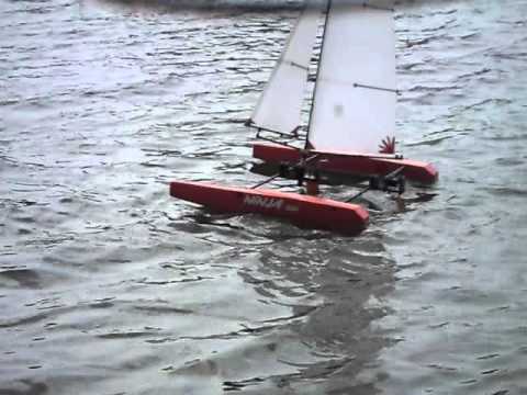 Ninja1000 in light air - MultiONE Catamaran