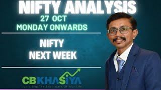 Nifty Elliott Wave Analysis for 27 Oct 2025 onward