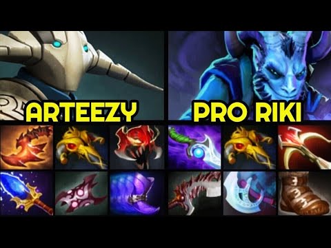 ARTEEZY Overwhelming Blink Sven vs Full Slotted Riki 7.28 Dota 2