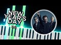 New Year's Day (U2) - Piano tutorial [Accompaniment arr.]