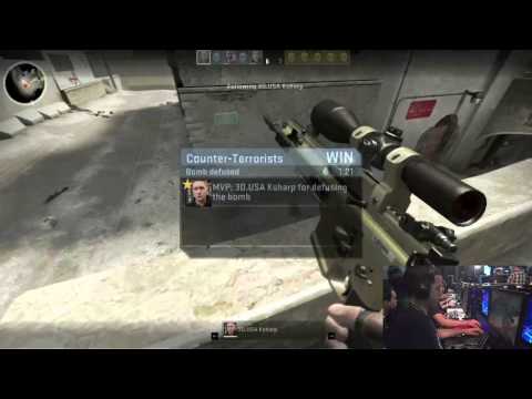 Counter-Strike:Global Offensive | EU Vs. NA Showmatch HD Part 5