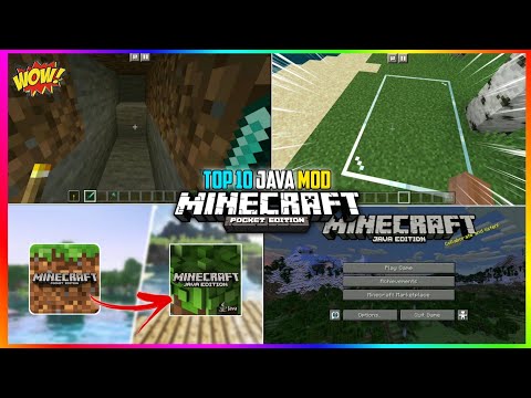 Turn MCPE into Java Edition on Android! NO LAG 🎮