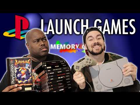 Reviewing All PS1 Launch Games With My Best Friend