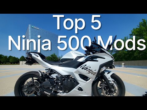 Ninja 500 | The Five Mods YOU will only Need