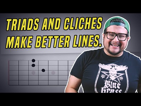 Don't improvise with scales, improvise with chords! - Advanced Bluegrass Guitar Lesson