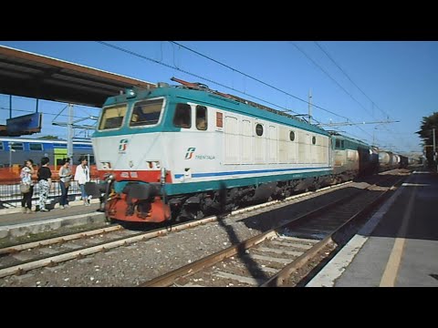 E652.081 + E655.188 sul TCS 51053 Milano Sm.to - Maddaloni Marcianise, in transito a Campoleone