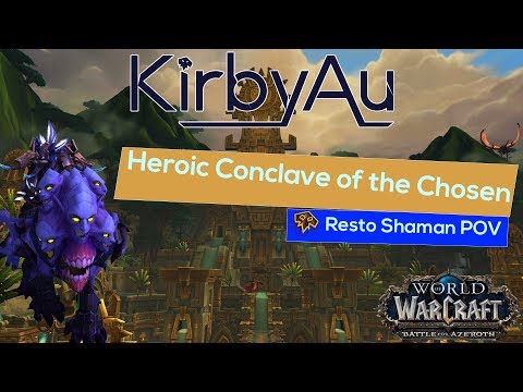 Heroic Conclave of the Chosen 387 Resto Shaman Raid Lead GM PoV