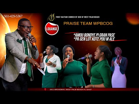 Amou Bondye Pi Gran Pase | Pa Gen Lot Kote Pou M Ale | WPBCOG | MAY 21, 2023