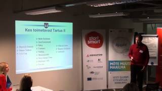 preview picture of video 'Tartu Teaduspark @ StartSmart! & Ajujaht Demo night'