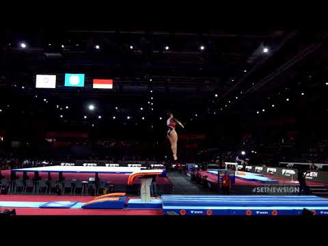 MOHAMED Mandy (EGY) - 2019 Artistic Worlds, Stuttgart (GER) - Qualifications Vault 1