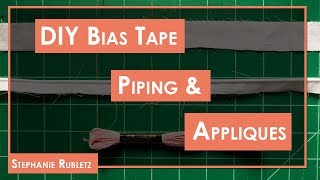 DIY Continuous Bias Tape and other Project Prep