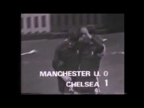 Highlights Manchester Utd - Chelsea 0-2 (6 December 1969) - goals Ian Hutchinson