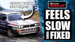 Why Assetto Corsa Rally Feels Slow – And How to Best Fix It