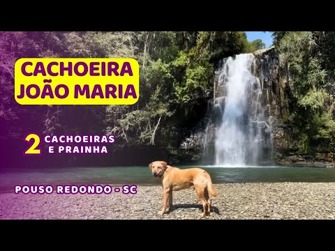 Cachoeira João Maria - Pouso Redondo - Santa Catarina - Chega de carro na frente da cachoeira!