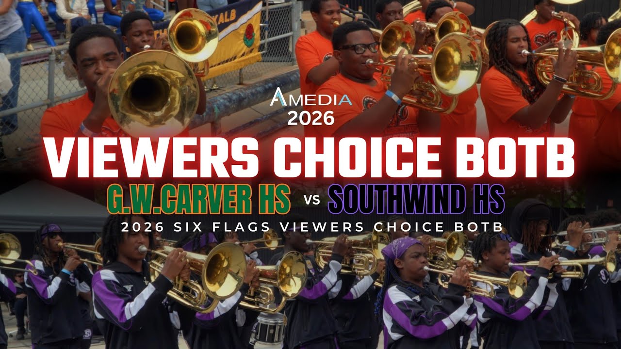 G.W.Carver HS (New Orleans) vs Southwind HS (Memphis) | 2026 Viewers Choice BOTB | 4K 🔥🎥🎬‼️