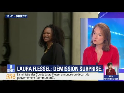 Démission de Laura Flessel: la ministre des Sports évoque des "raisons personnelles"