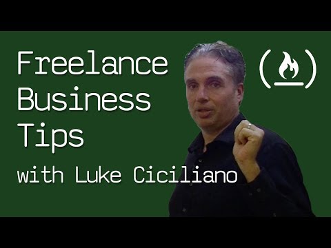 How to make money as a freelance developer - business tips from an expert Video