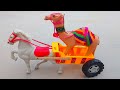 DIY How To Make Mini Horse Cart From Ice Cream Sticks Cardboard Creative University Project