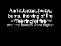 Ring of Fire by Alan Jackson 