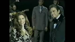 Johnny Cash and June Carter Cash sing "Daddy Was an Old Time Preacher Man"