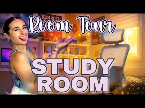 My Study Room Tour: New Project & Surprise for Mom