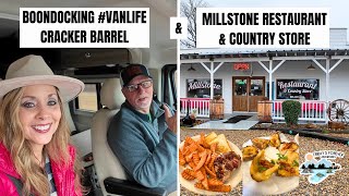 Boondocking in our Winnebago Travato | Millstone Restaurant & Country Store | Camping in the Smokies