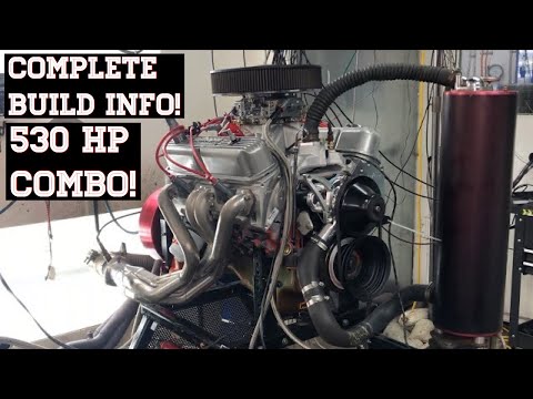 Mopar 360 makes 530 HP on dyno! Dodge 360 build info using small block mopar trick flow heads!
