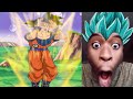 Goku hits the griddy