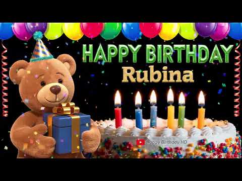 Rubina Happy birthday To You - Happy Birthday song name Rubina 🎁 🎂