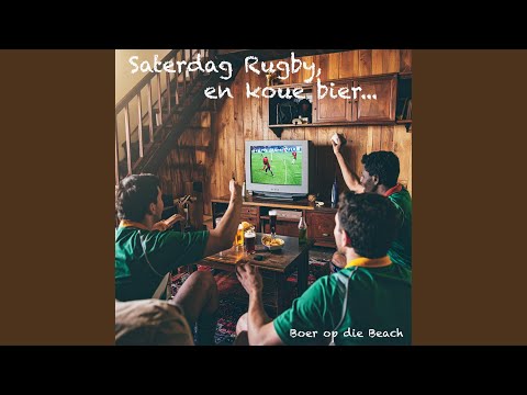 Saterdag Rugby, en koue bier...