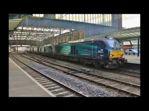 DRS Class 68 Locos Nos 68002 & 68004 (4S43 Daventry - Mossend) - Carlisle - 18th March 2015