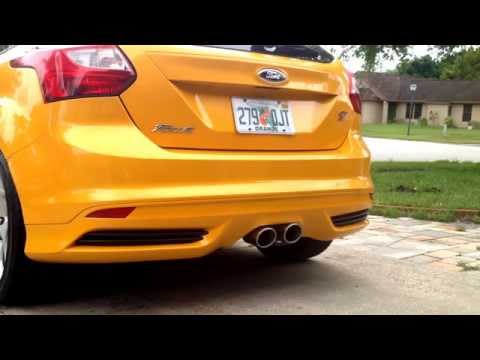 Focus ST Flowmaster Thunder series catback exhaust