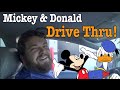Mickey And Donald Order Drive Thru