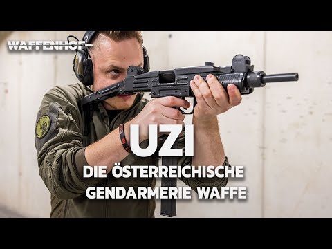 UZI - Auch als österreichische Waffe im Einsatz bei der Gendarmerie