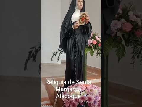 Santa Margarita Alacoque #catolicos #santamargarita #sagradocorazón #fe #reliquias #templo