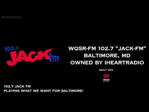 WQSR-FM Legal ID "102.7 Jack FM" Baltimore, MD / June 19, 2025