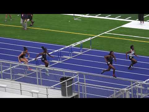 Girls 100m Hurdles Heat 4 Prelims GMAC Qualifier