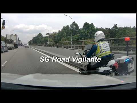 23feb2026 bke #FBW360R lta officer cut over double white line abrupt lane change near miss