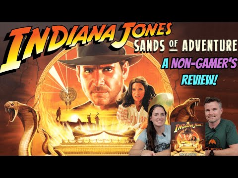 Indiana Jones: Sands of Adventure - A Non-Gamer's Review! @FunkoGamesOfficial #boardgames