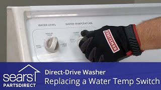 Replacing the Water Temperature Switch in a Direct-Drive Washer (Kenmore, Whirlpool and Maytag)
