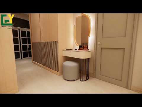 Master bedroom 3D Walkthrough
