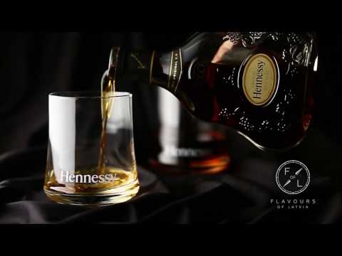 Hennessy menu in COD in Riga, Latvia