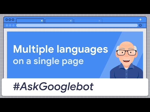 Should my web page show multiple languages?