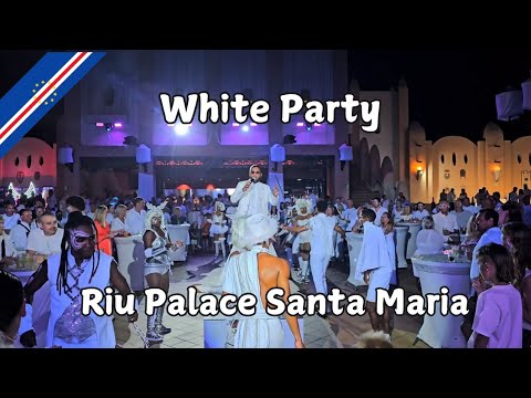 Cape Verde, Sal Island - Riu Palace Santa Maria Friday Evening White Party