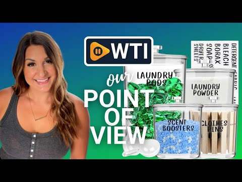 4 Laundry Room Organization Jars - WTI product video review