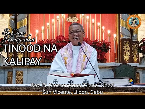 Fr. Ciano Homily about TINOOD NGA KALIPAY - 12/11/2022