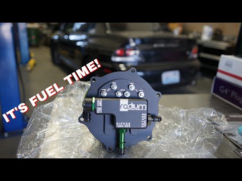 800whp EVO 8 Build: All new fuel system install!