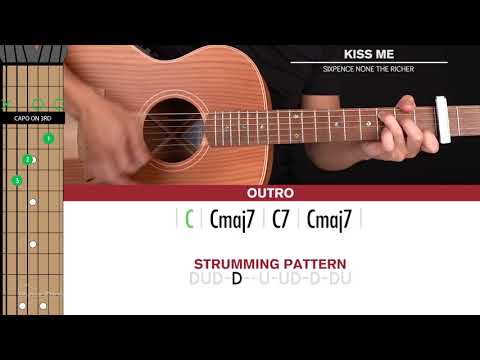 Kiss Me Guitar Cover Sixpence None The Richer 🎸|Tabs + Chords|